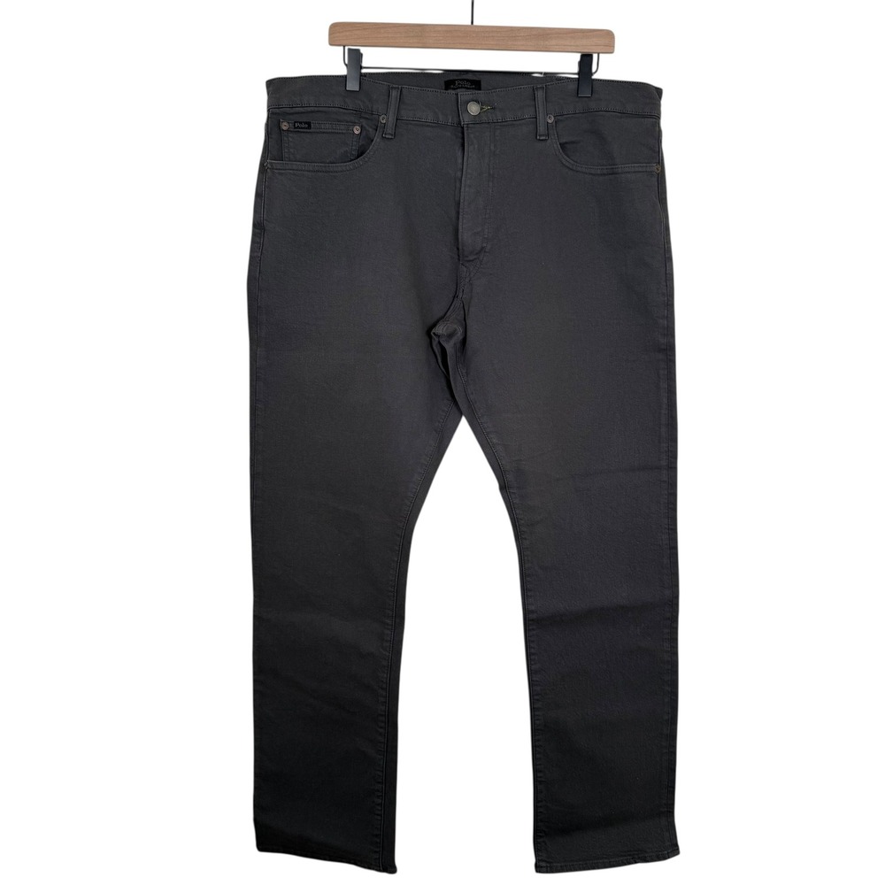 Polo Ralph Lauren The Varick Slim Straight Jeans Gray Men 38x34 (38x31)